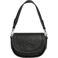 Pepe Jeans Cr Code Sac à bandoulière Noir Noir One Size