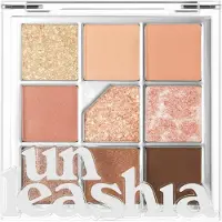 Unleashia Glitterpedia Eye Palette palette de fards à paupières teinte No.3 All of Coral Pink 6.2 g