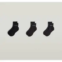 G-Star Lot de 3 chaussettes Anklet - Noir - Femmes