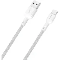 Dudao L9T 5A Câble USB-A - USB-C 1 m - Blanc