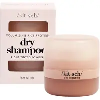 Raw Organic Shampooing sec pour les femmes | Powner de texture pour hommes - pour les cheveux huileux et legers - Proteine de riz non parfumee sans ca