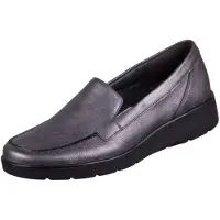 Semler Melanie-007 Chaussure femme, confortable, Pepper, cuir, semelle amovible - Chaussures femme confortables, gris, cuir (softina)