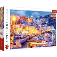 Trefl PUZZLE 1000 pièces - Île de Procida la nuit, Italie 10794