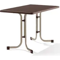 Sieger Tables pliantes Boulevard en tube d'acier/Mecalit Pro
