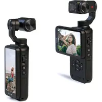 Orro Ordro Pocket M5 3-Achsen-Gimbal-Kamera, 5K, für Vlogging und YouTube – Schwarz (8 Mpx), Caméra, Noir