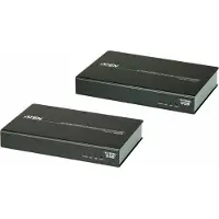 Aten VE813A Émetteur et récepteur, Commutateur KVM, Noir