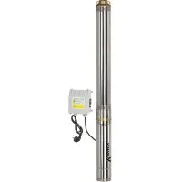 Ribiland Pompe à eau grande profondeur PRPGP1100/128