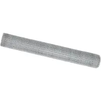 vidaXL : Clôture en panneaux soudés, 1,2 x 50 mètres, acier galvanisé, couleur argent