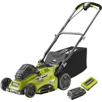 Ryobi Tondeuse RLM36X41H50PG 36V Power Assist Ø40cm avec 1x5Ah et chargeur 1,7A