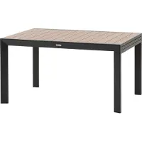 Hespéride Table De Jardin Rectangulaire Extensible Coulissante Evasion 8/10 Places Effet Bois -