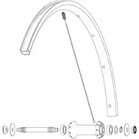 Mavic Jante De Vélo De Route Front Ksyrium Sl Rb