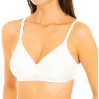 Playtex Satiny Microfiber Bra Blanc 90 / B Femme