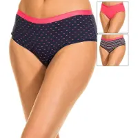 Dim D4c20 New York Panties 3 Units Bleu M Femme