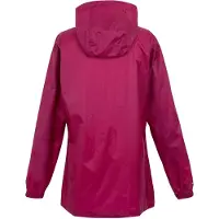 Regatta Veste de pluie pour femmes Pk It Jkt III avec capuche, imperméable RG3501 (44 FR) (Rouge Beaujolais)