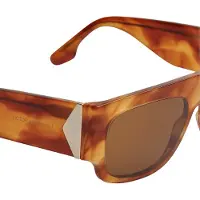 Victoria Beckham 666s Woman Sunglasses Marron Copper / Rust 2/CAT2 Femme