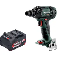 Metabo SSW 18 LTX 300 BL Visseuse à choc sans fil 18 V 300 Nm 1/2" Brushless + 1x batterie 4,0 Ah - sans chargeur
