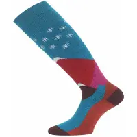 Lasting Spw Long Socks Bleu EU 34-37