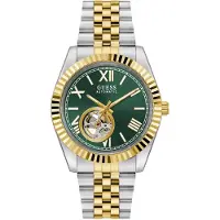 GUESS Montre Homme Automatique GD CONNOISSEUR GW0984G4 Acier inoxydable bicolore
