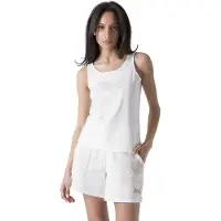 Everlast Modal Sleeveless T-shirt Blanc M Femme