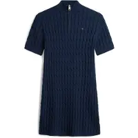 Tommy Hilfiger Robes en maille bleu marine