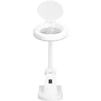 Nedis Lampe de table loupe, 3+12 dioptries, 6 500 K, 6 W, blanche