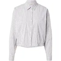 Herrlicher Chemisier 'Liline' noir / blanc