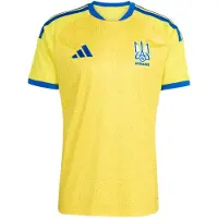 Adidas Maillot 'Ukraine 26 Home' bleu / jaune / miel / blanc