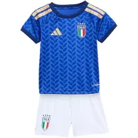Adidas Survêtement 'Italy 26 Home Baby' bleu / bleu foncé / rouge / blanc