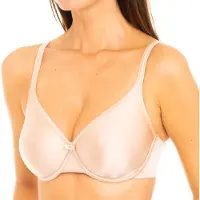 Playtex Satiny Microfiber Underwire Bra Beige 90 / C Femme