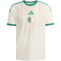 Adidas Algeria 26/27 Authentic Home Short Sleeve T-shirt Beige M Homme