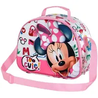 KARACTERMANIA Sac à Goûter 3D - Disney Minnie Mouse Too Cute - Rose - Taille Unique