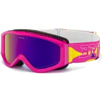 Briko Thunder Junior Ski Goggles Rose Purple Mirror/CAT2 Enfants