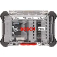Bosch Pro Screwdriver Bit Set 50 Pieces Multicolore