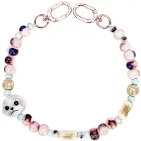 Nimmy New Big Eye Cute Pets 2.0 Pendentif pour sac - Rose