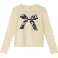 s.Oliver T-Shirt ivoire / noir