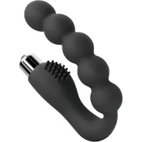 EasyToys - plug anal vibrant - silicone noir
