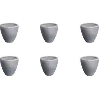 Bjorn Tasse Stone 15cl - 6 Pièces - Gris Lune