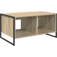 vidaXL Table basse Sonoma 80 x 50 x 40 cm Bois composite