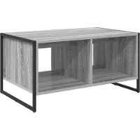 vidaXL Table basse gris Sonoma 80 x 50 x 40 cm Bois composite