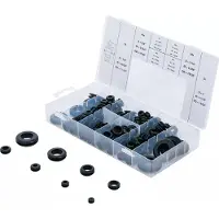 Bgs 8112 Assortiment de douilles de passage en caoutchouc, 180 pcs.