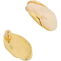 TATUUM Boucles d'oreilles 'Eddalio' beige clair / or