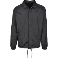 Build Your Brand Coach Jacket Noir - Build Your Brand BY128 - Taille 3XL