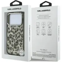 Karl Lagerfeld Coque Iml Magsafe à Motif Léopard Pour Iphone 17 Pro