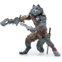 Papo 36029 Mutant loup 9 cm Fantasy Nouveauté 2023