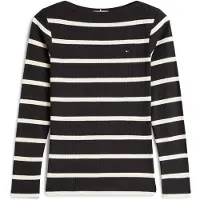 Tommy Hilfiger T-shirt noir / blanc cassé