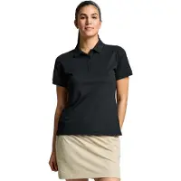 Slam Active Tech Pique Uv Short Sleeve Polo Noir XS Femme