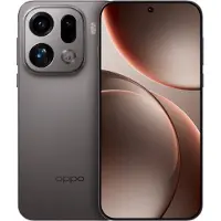 OPPO Find X9 Pro 16GB/512GB Grau (512 Go, Charcoal, Titane Charcoal, 6.78", Double SIM, 5G), Téléphone portable, Gris