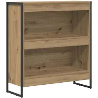 vidaXL Bibliothèque Chêne artisan 80 x 30 x 155 cm Bois d'ingénierie