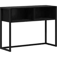 vidaXL Table d'appoint Chêne noir 100 x 36 x 75 cm Bois d'ingénierie
