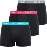 Nike Eday Trunk Boxers 3 Units Noir L Homme